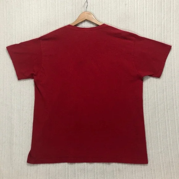 Polo Jeans Co. Ralph Lauren Company Red Graphic T-Shirt Mens Large - Picture 6 of 7